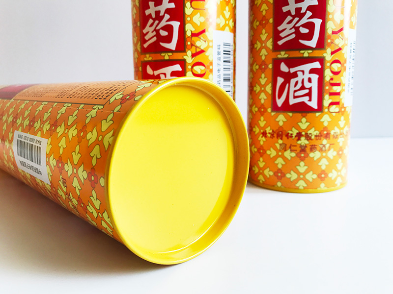 军兴溢美纸罐定制案例之同仁堂：酒类纸罐定制