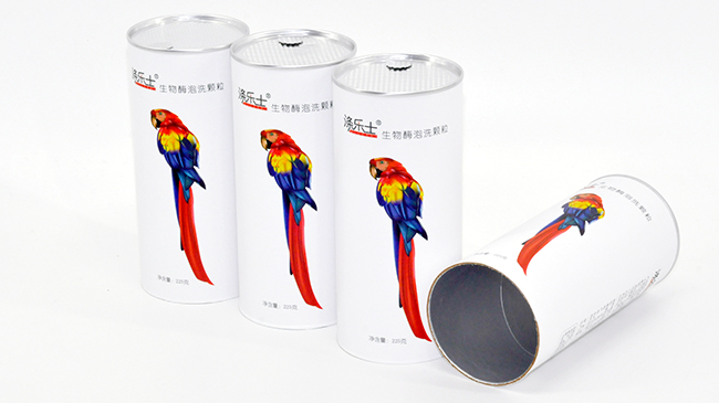 铝箔易撕盖纸罐 铝箔易撕盖纸罐