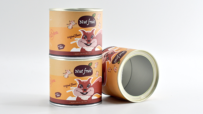 干果复合纸罐 干果复合纸罐