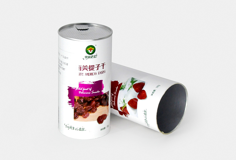 干果复合纸罐 干果复合纸罐