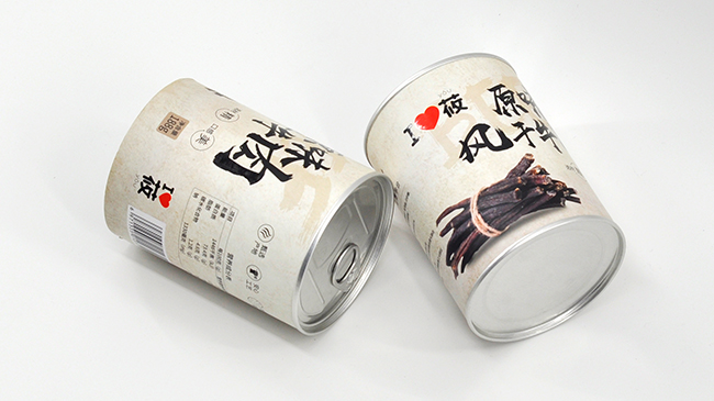 圆筒食品纸罐 圆筒食品纸罐