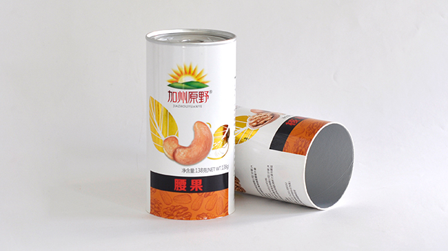 圆筒食品纸罐 圆筒食品纸罐