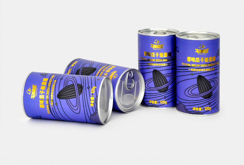 瓜子食品纸罐 瓜子食品纸罐