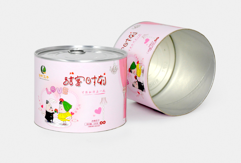 瓜子食品纸罐 瓜子食品纸罐