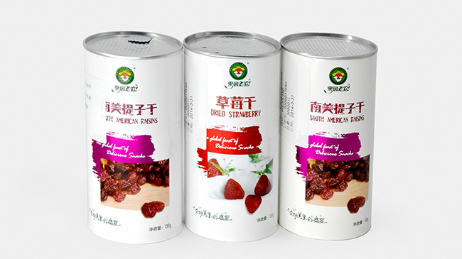 干果纸筒包装 干果纸筒包装