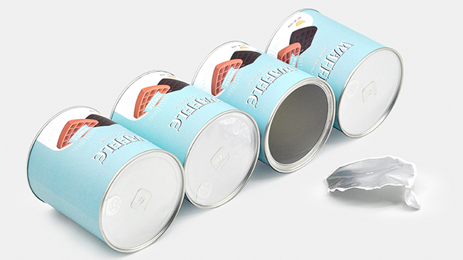 威化饼食品纸罐 威化饼食品纸罐