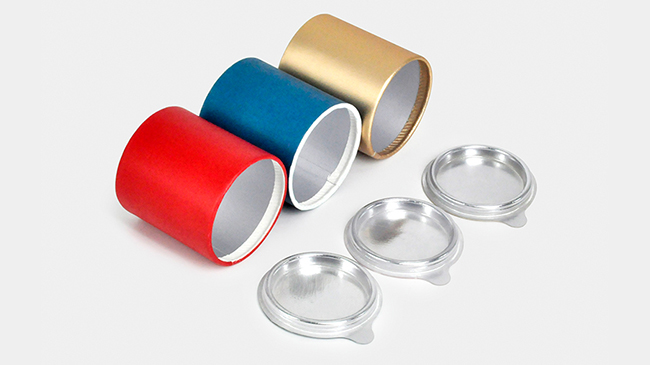 易撕盖纸罐 易撕盖纸罐