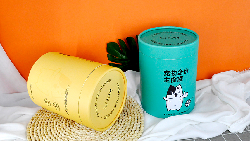 宠物食品纸罐包装 宠物食品纸罐包装