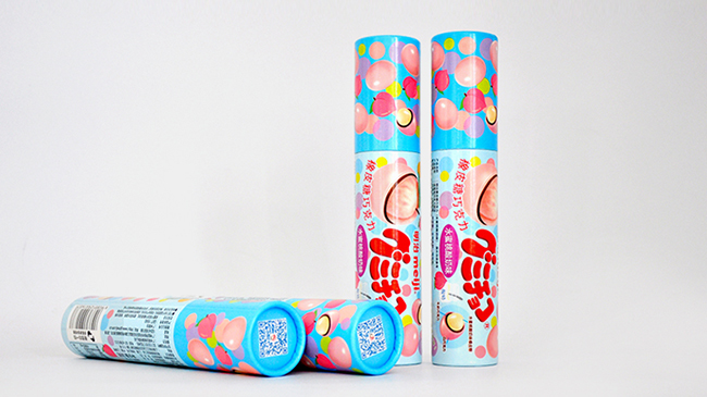 明治橡皮糖巧克力纸罐 明治橡皮糖巧克力纸罐