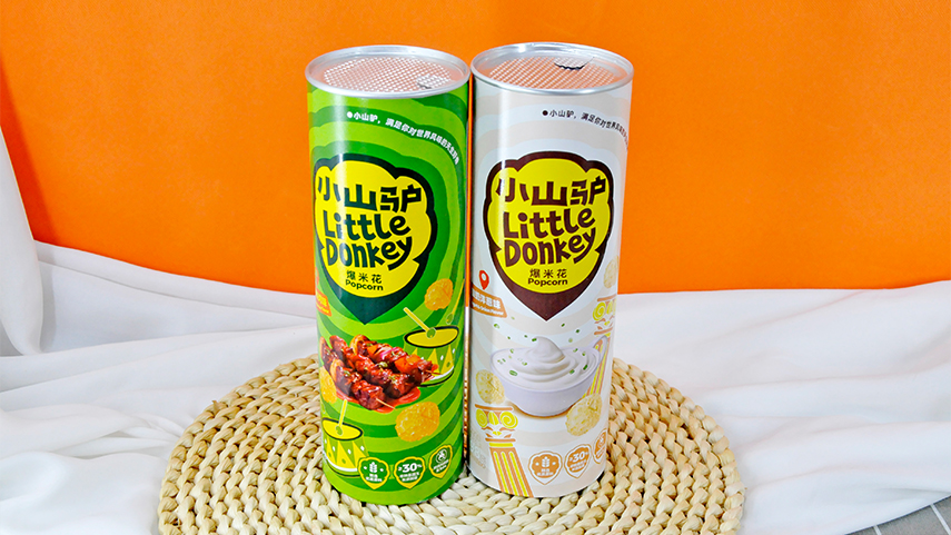 爆米花纸罐包装