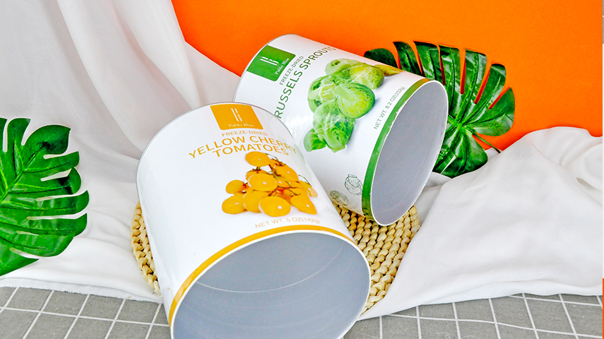 蔬菜干纸罐包装